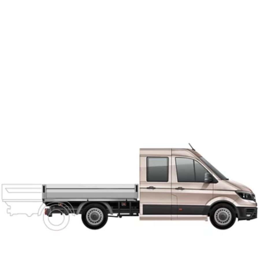Lease of Koop MAN TGE Chassis Dubbele Cabine